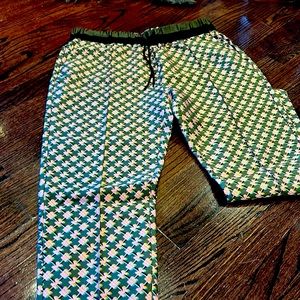 😍😍💕  NWOT /Jogger pants beautiful olive green-light pink j